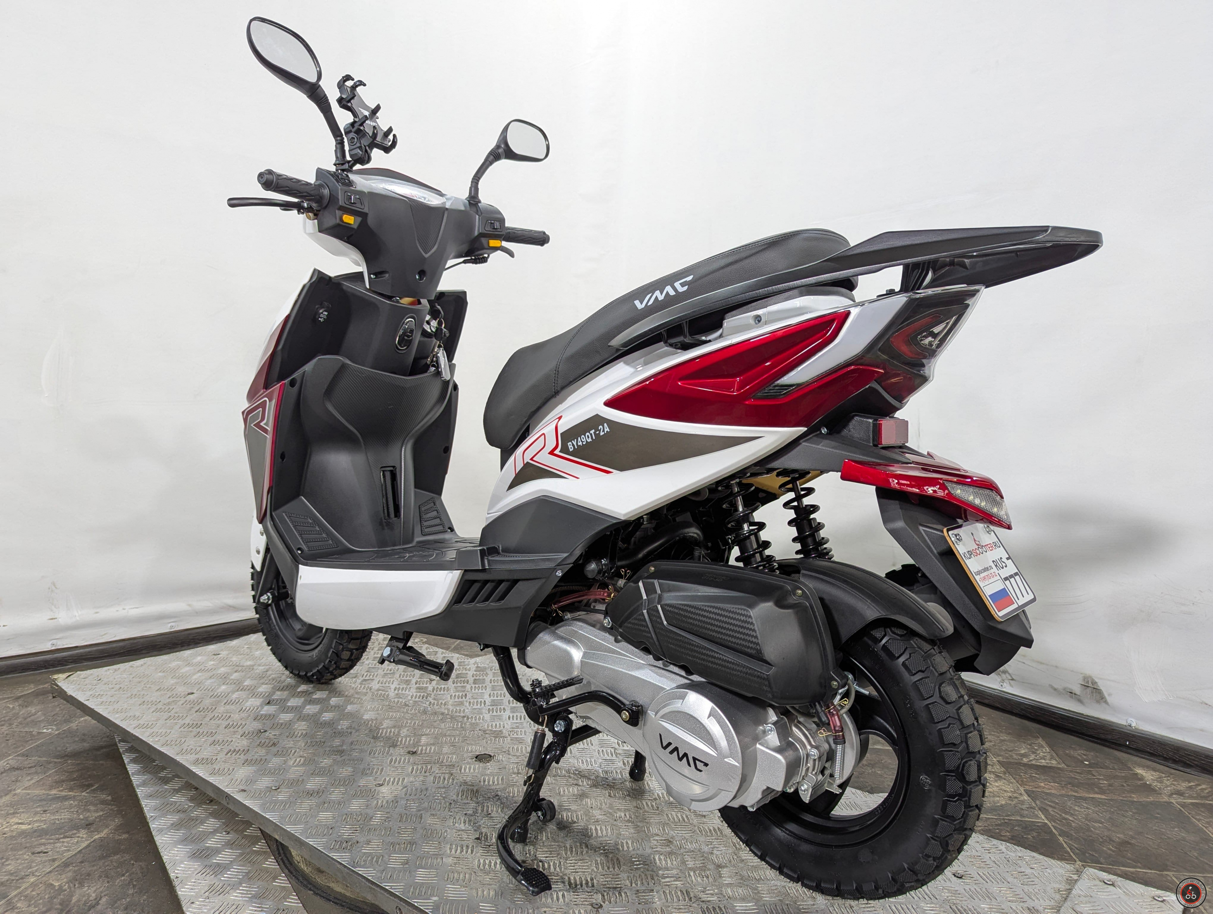 Скутер VMC (Vento) City (49/150cc) Красный - Мощность: 11 л.с.