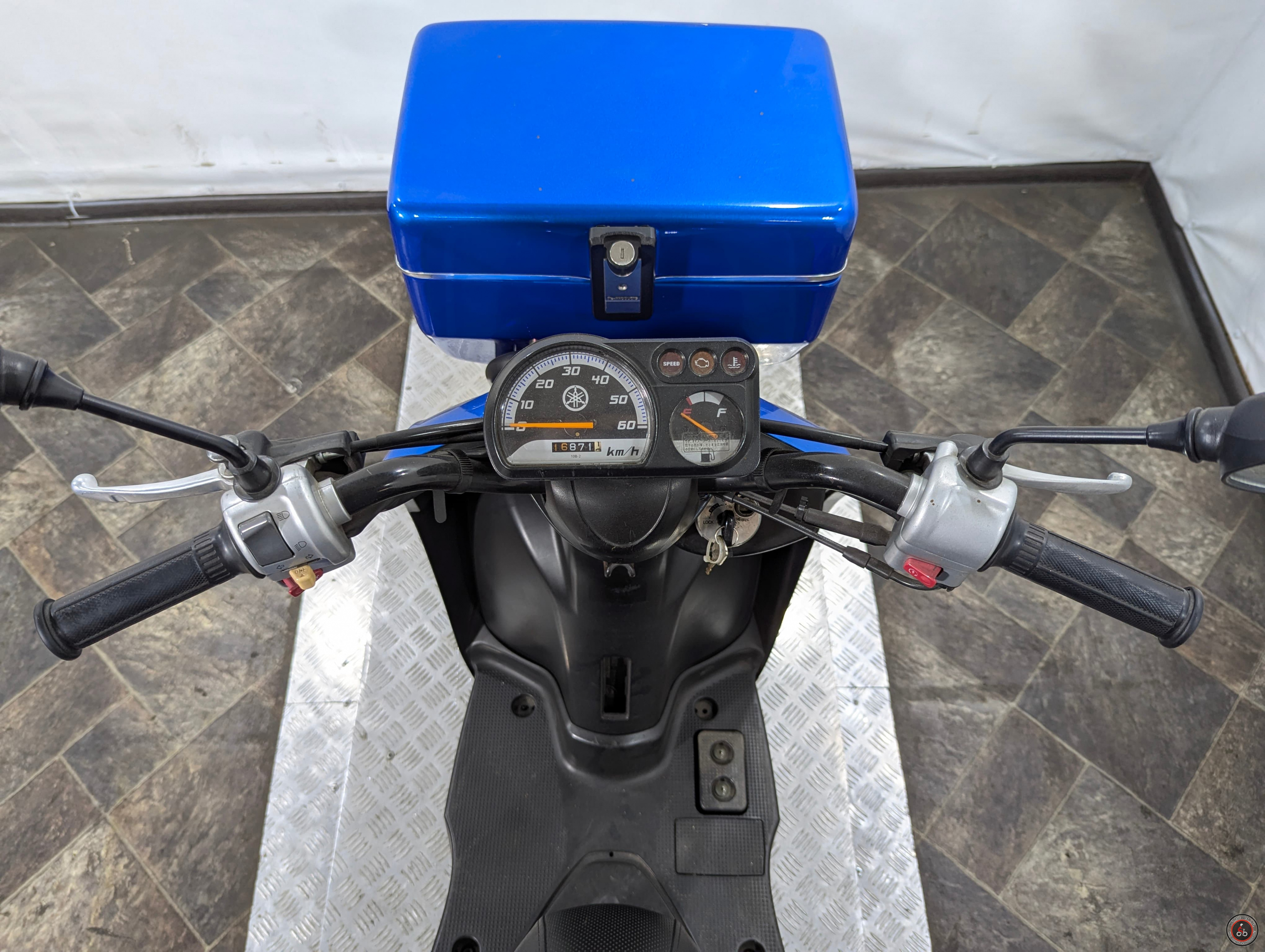 Скутер Yamaha Gear FI UA06J - Максимальная скорость: 65 км/ч