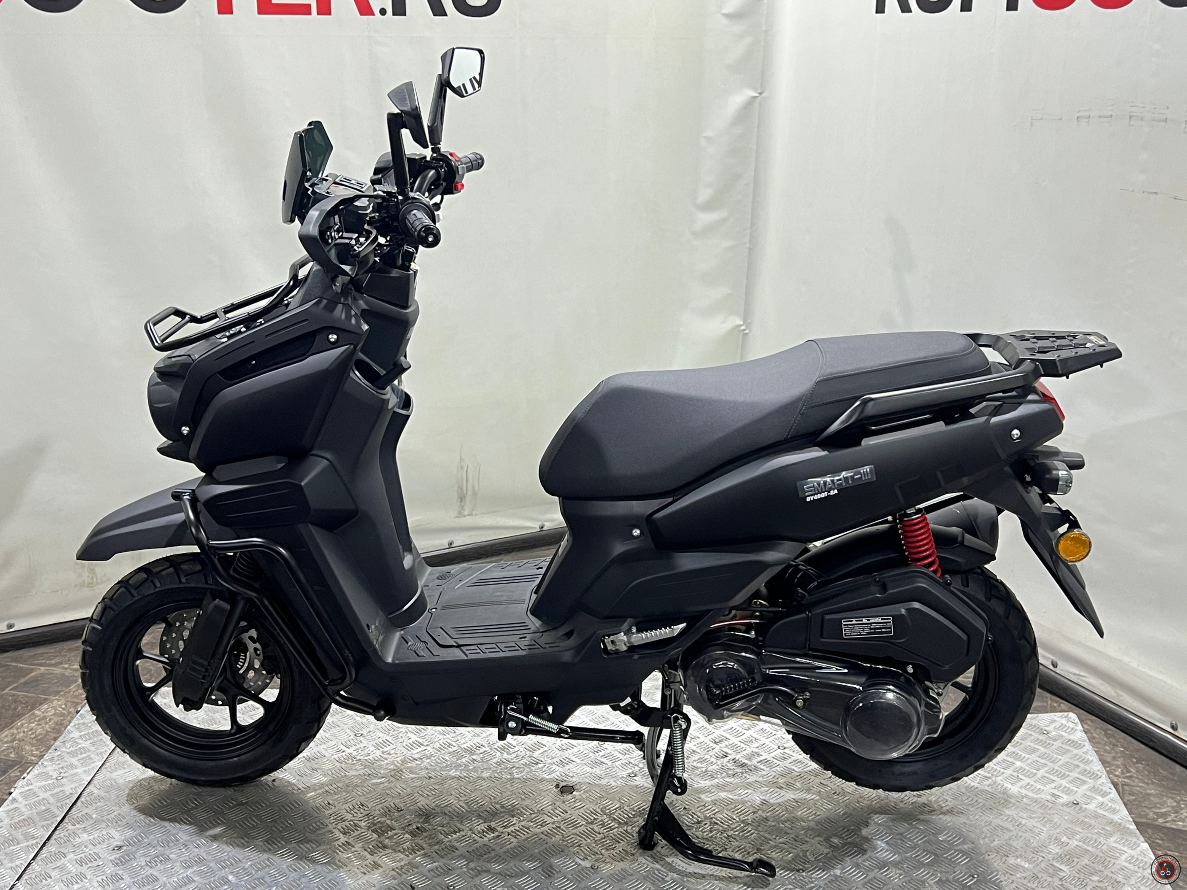 Скутер VMC (Vento) SMART 3 - (replica Yamaha BWS)  Черный матовый - Максимальная скорость: 4 л./100 км