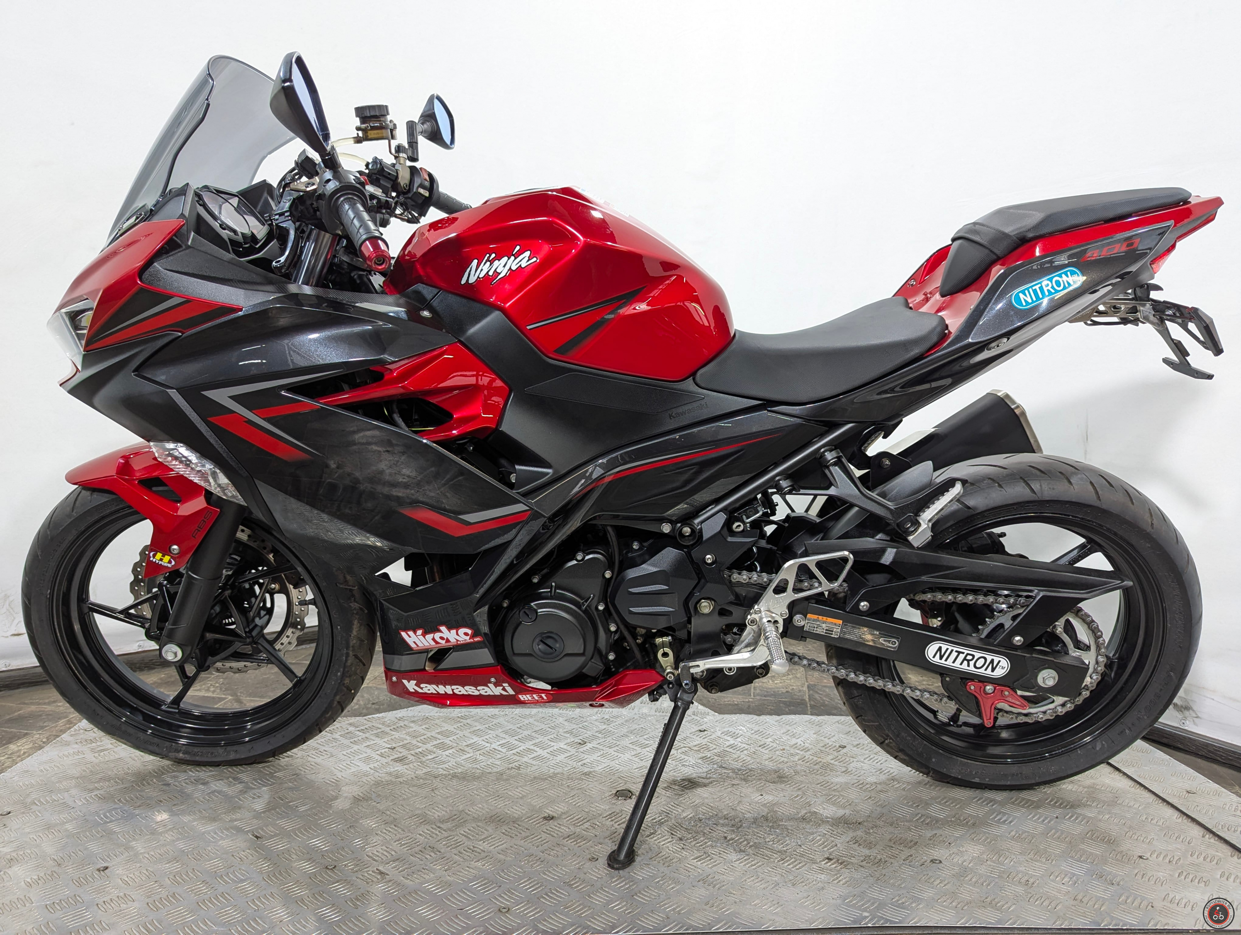 Мотоцикл Kawasaki Ninja 400 EX400G - Пробег: 8544 км