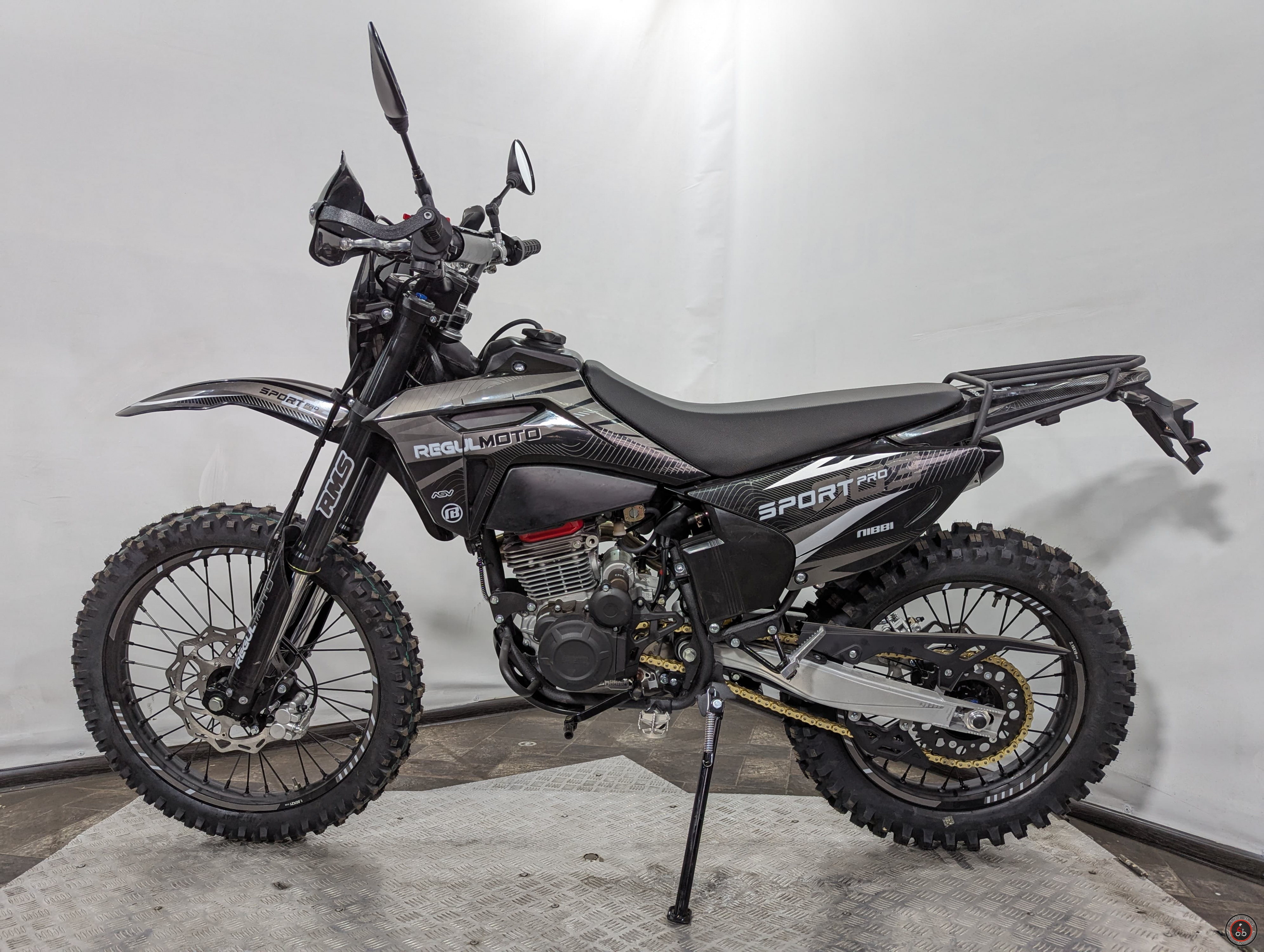 Мотоцикл Regulmoto Sport-003 PR PRO (Черный, 5 скоростей, 4 клапана) - Количество цилиндров: 1