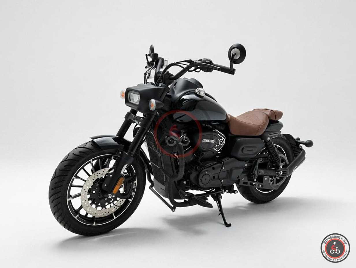Мотоцикл VMC CRUISER 500 YY500-5 465,4см3 СЕРИЯ J5000 черный