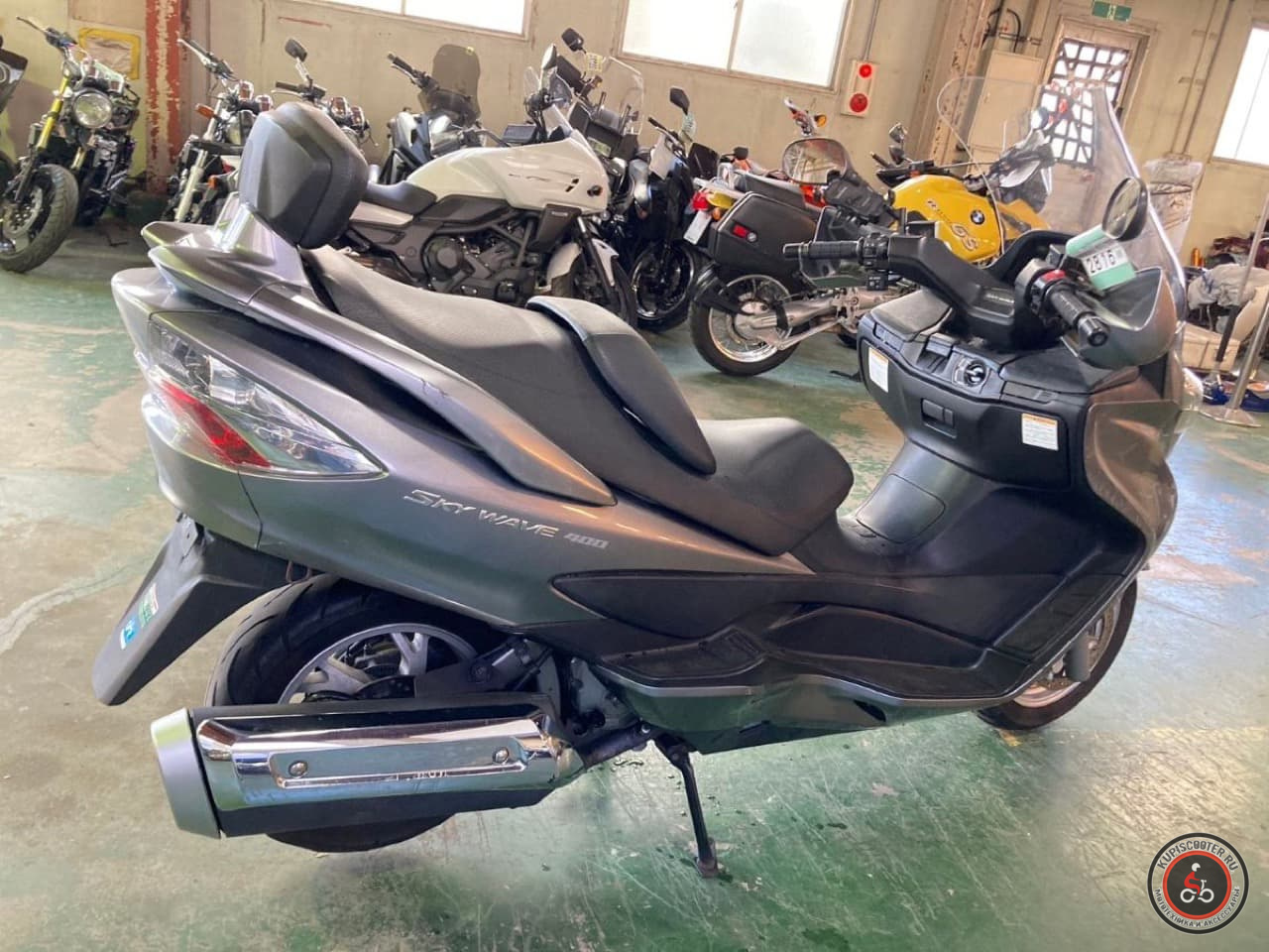 Скутер Suzuki Skywave 400-3А - Пробег: 49075 км