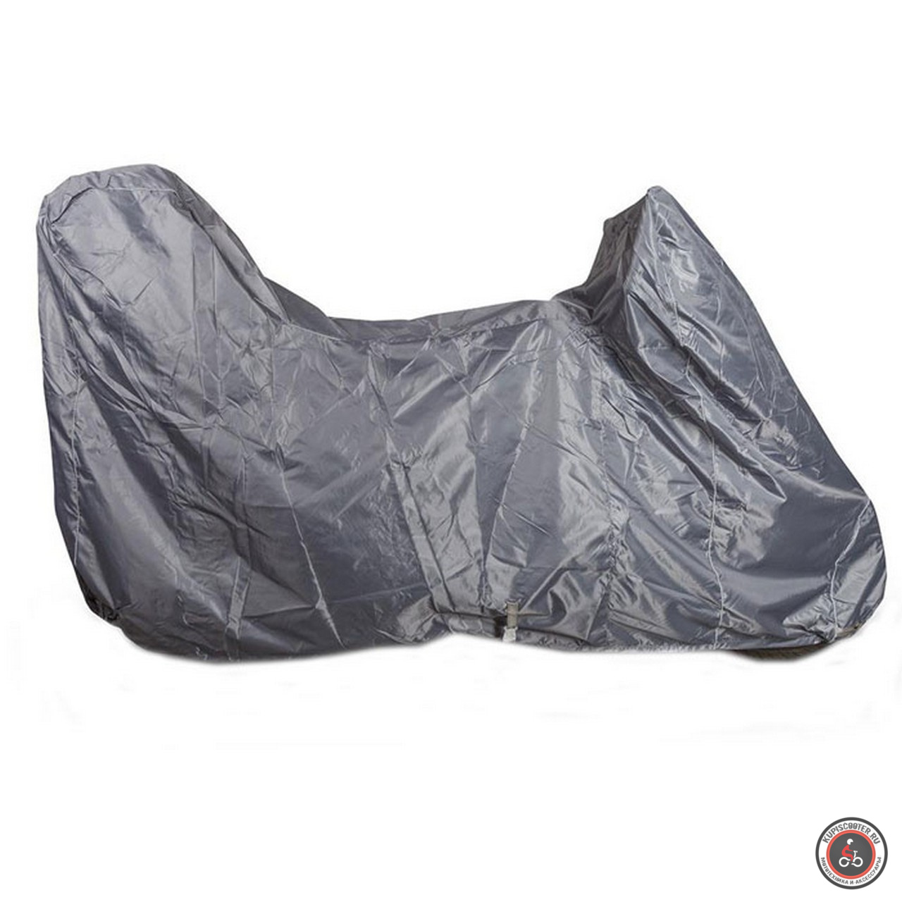 Чехол для мототехники REXWEAR для скутера с кофром Серый  L (240х120х127 см.)