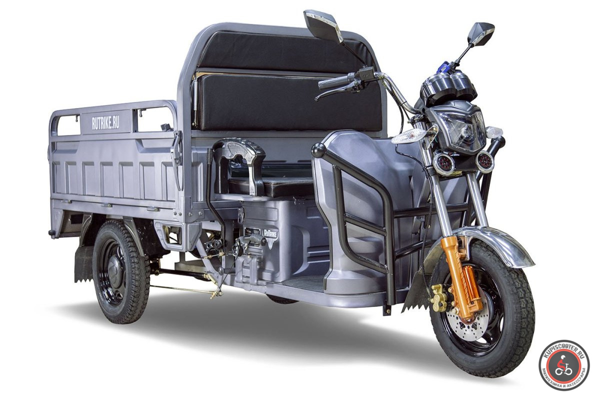 Грузовой электротрицикл Rutrike Гибрид 1500 60V1000W (Черный-2838)