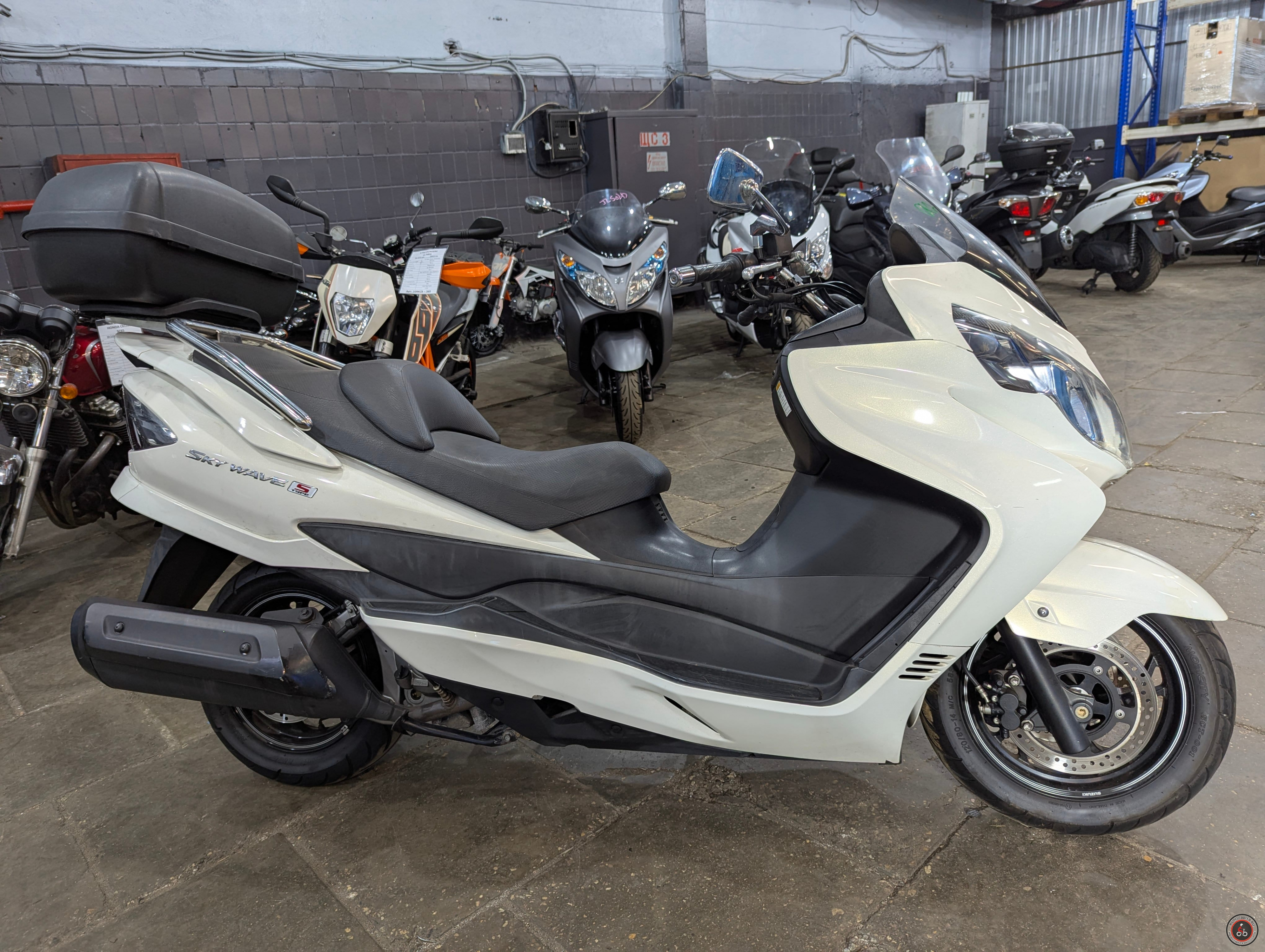 Скутер Suzuki Skywave 400 ABS CK45A 2014 г. в. - Пробег: 36427 км