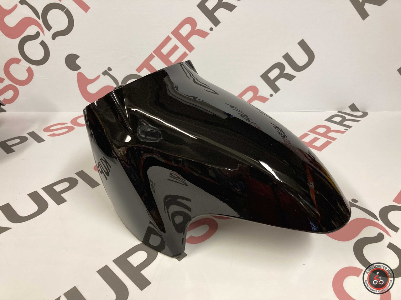 Крыло переднее в сборе Honda LEAD 50/100   AF48/JF06 (ЧЁРНОЕ)  Новое