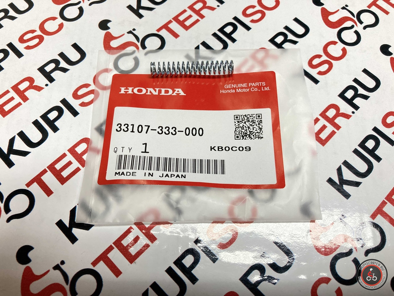 Пружинка крепления фары Honda Gyro UP (33107-333-000) Япония