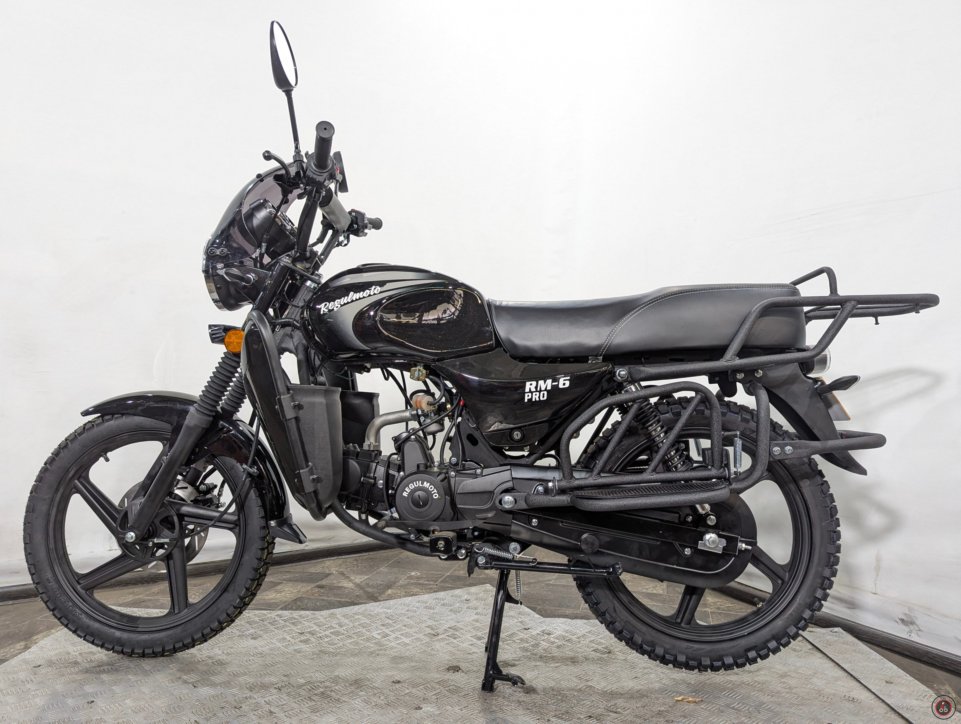 Мопед Regulmoto Alpha RM-6 PRO Черный  - Количество цилиндров: 1