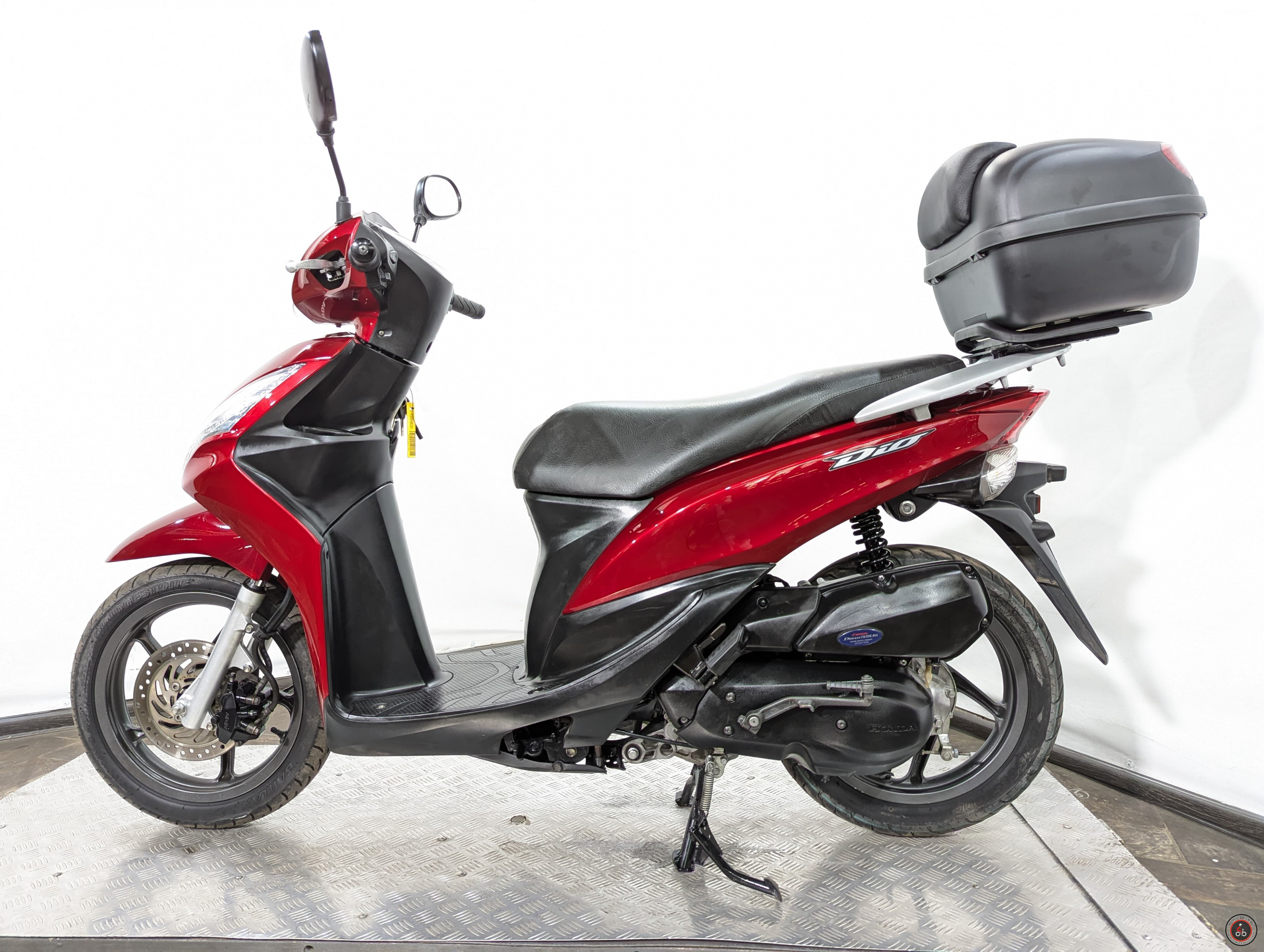 Honda Dio 110 - Пробег: 13858 км