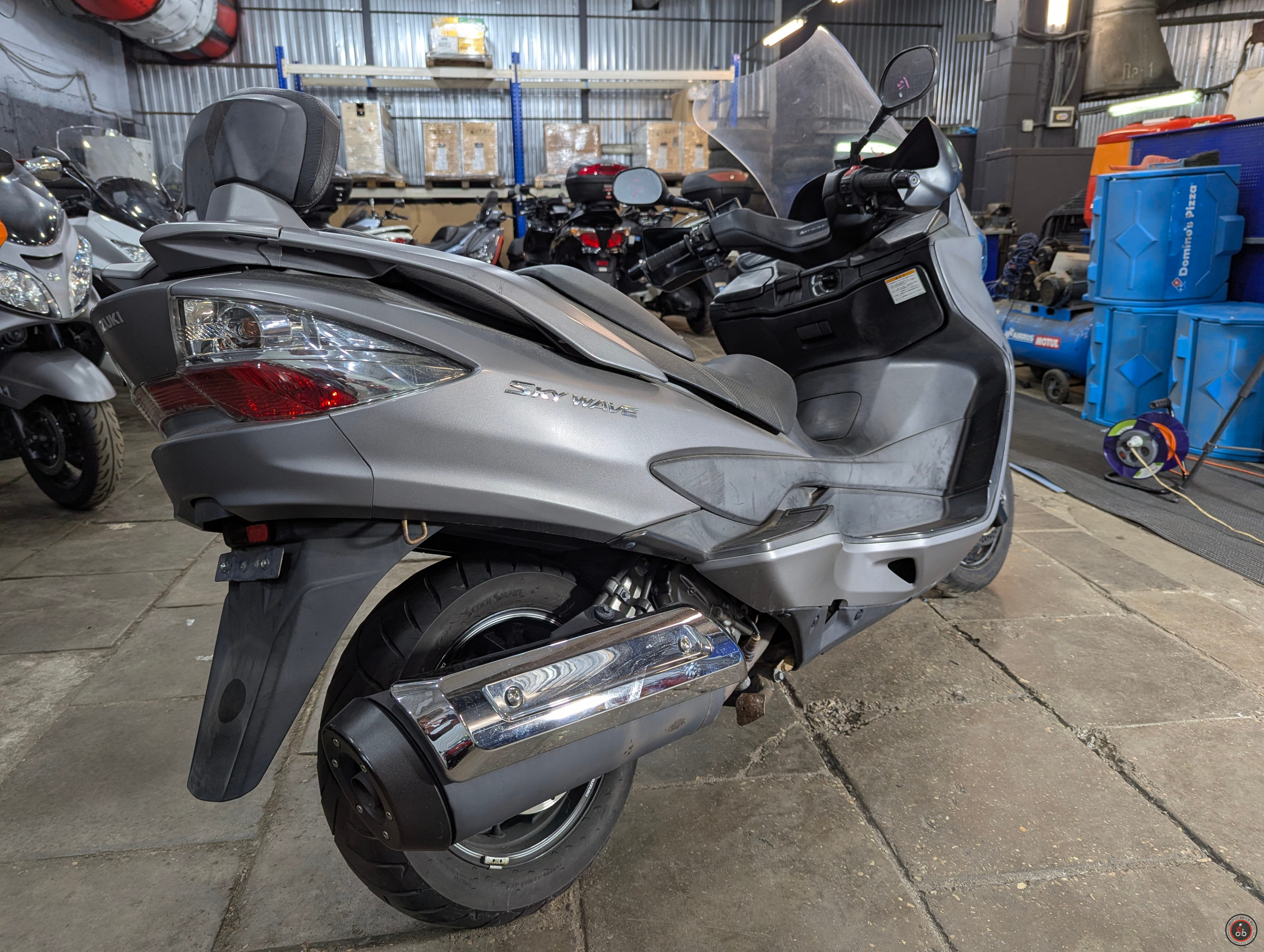 Скутер Suzuki Skywave 400 CK45A 2016 г. в. - Объем двигателя: 400