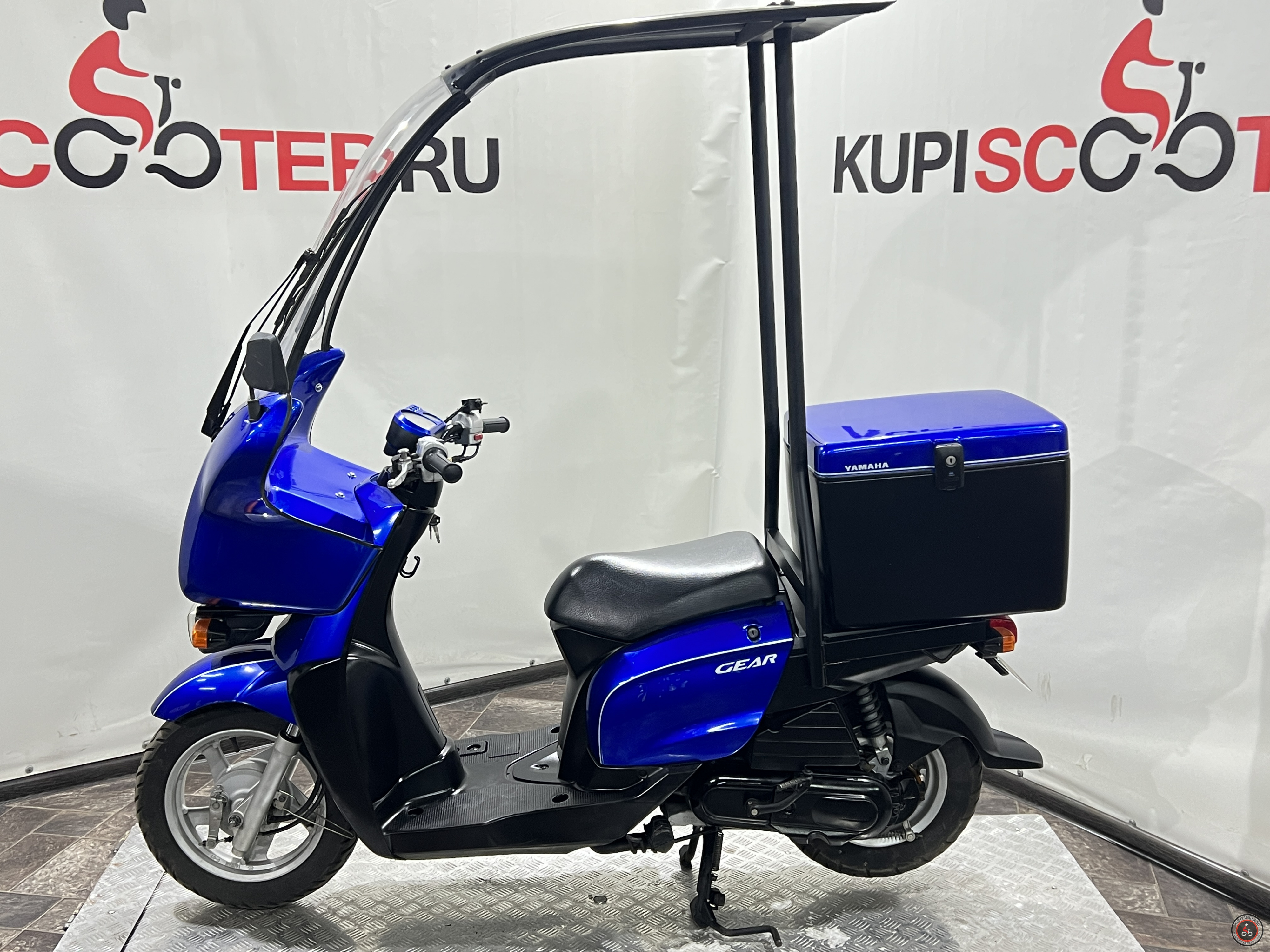 Скутер Yamaha Gear FI UA06J - Максимальная скорость: 65 км/ч