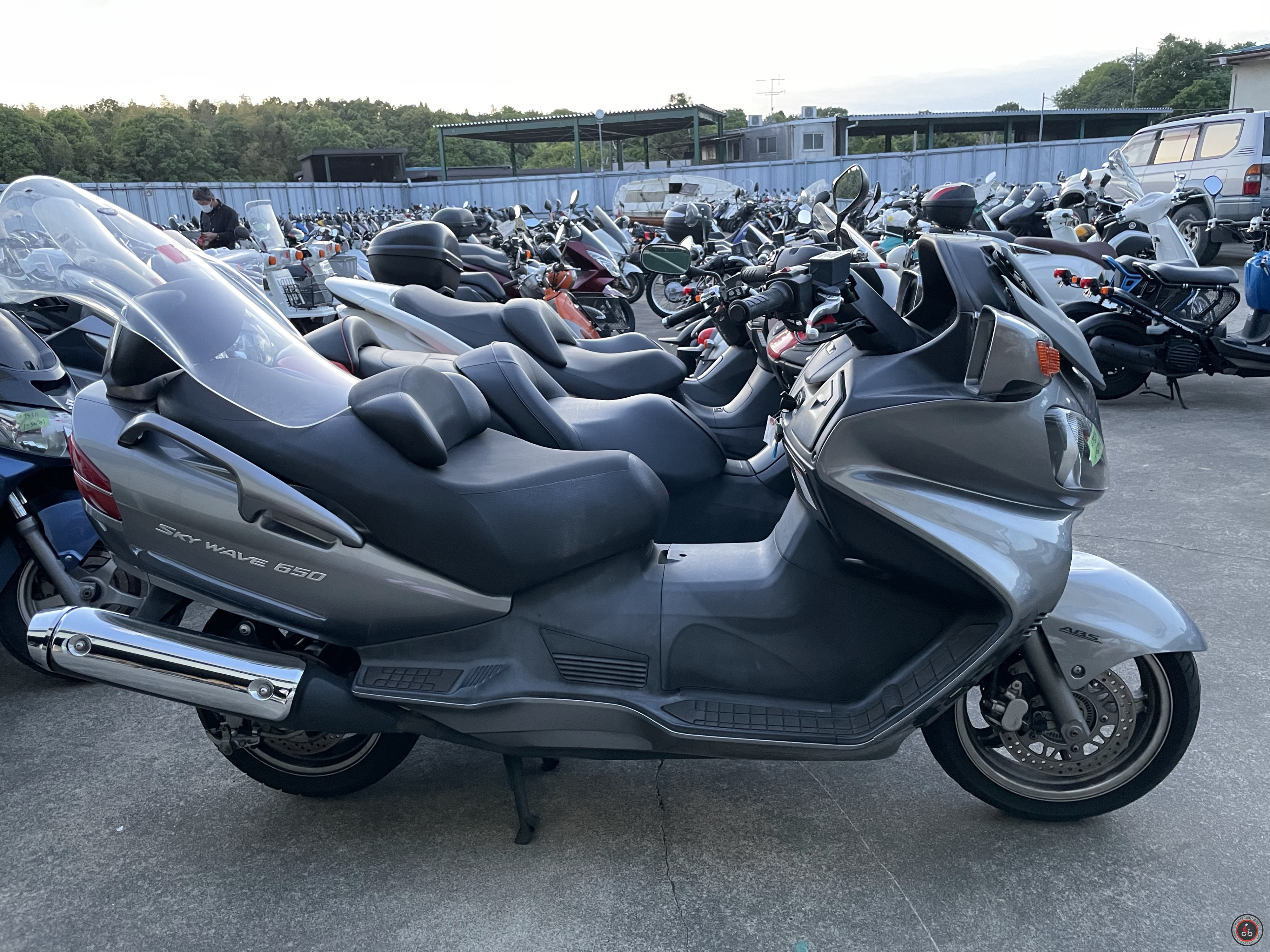 Скутер Suzuki Skywave 650 CP51A - Объем двигателя: 638