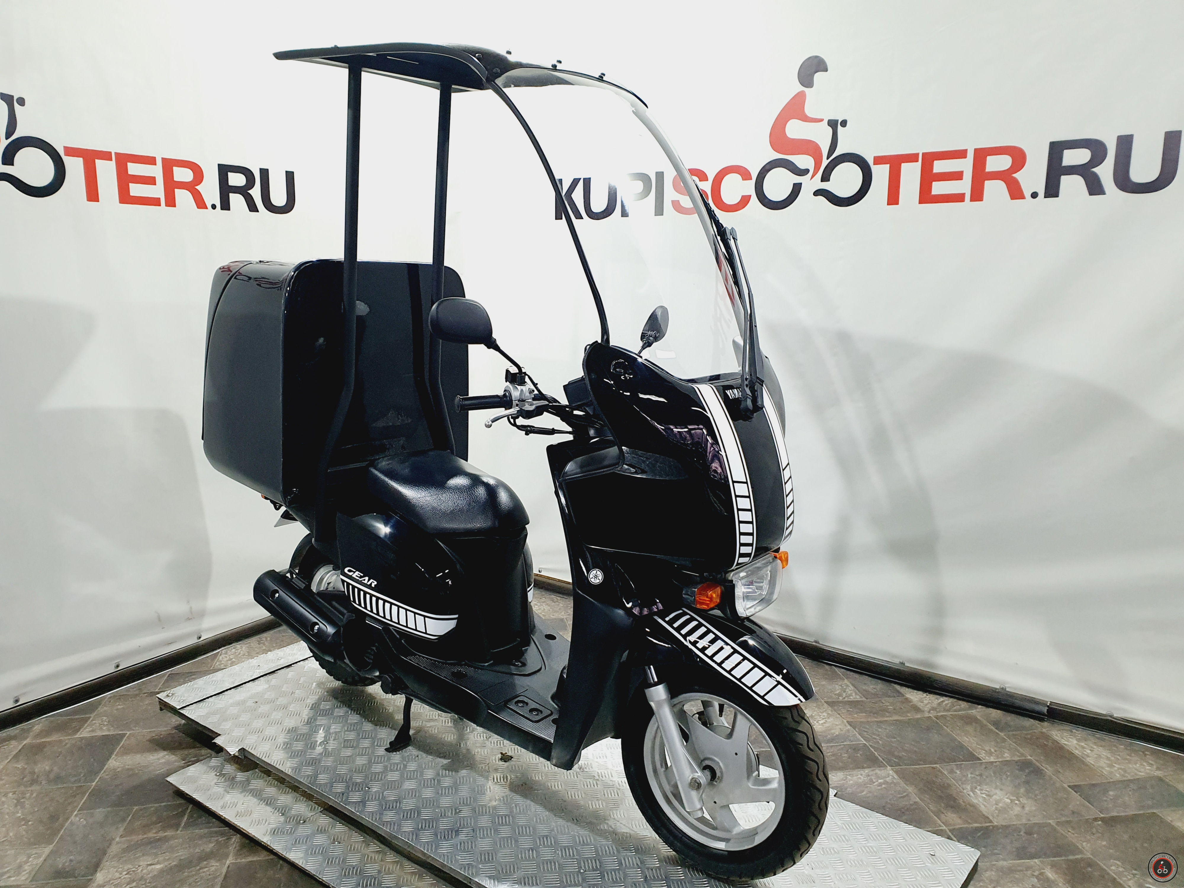 Скутер Yamaha Gear FI UA06J - Максимальная скорость: 65 км/ч